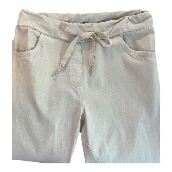 Venti6 Pants - 👖 EUC++ VENTI 6 Women’s Tan Crinkle Jogger Pants | Size S